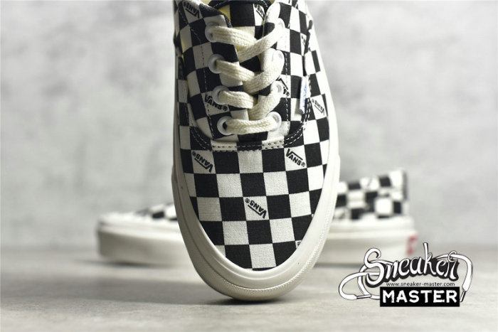 VANS VAULT OG ERA LX CHECKERBOARD LOGO/BLACK/WHITE VN0A3CXN9TB