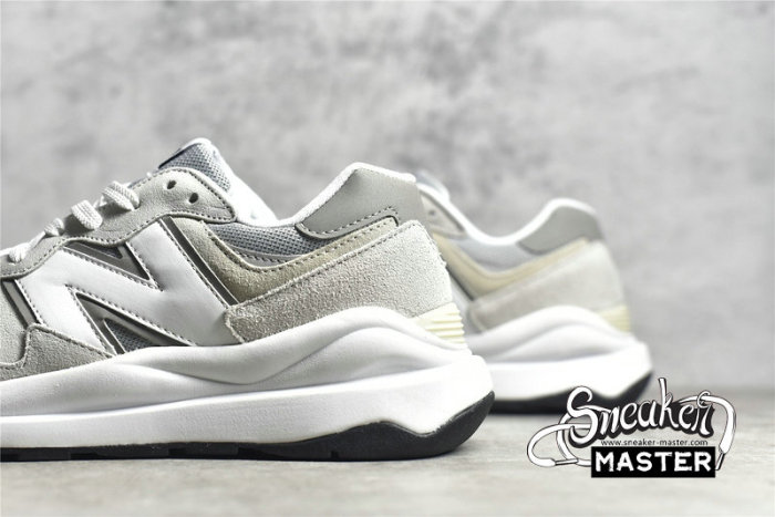 NEW BALANCE 57/40 RUNNING SHOES RAIN CLOUD/WHITE/LIGHT GREY M5740CA