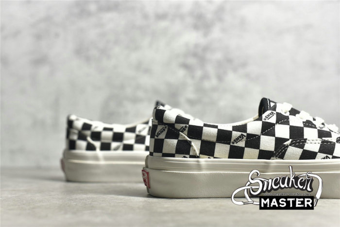 VANS VAULT OG ERA LX CHECKERBOARD LOGO/BLACK/WHITE VN0A3CXN9TB