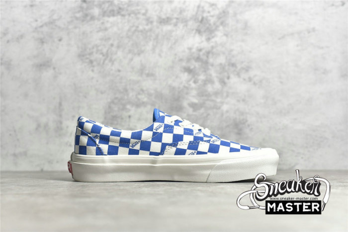 VANS VAULT OG ERA LX CHECKERBOARD LOGO/NAUTICAL BLUE VN0A3CXN9U9