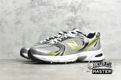 NEW BALANCE 530 RUNNING SHOES WHITE/SILVER/BLUE MR530SC