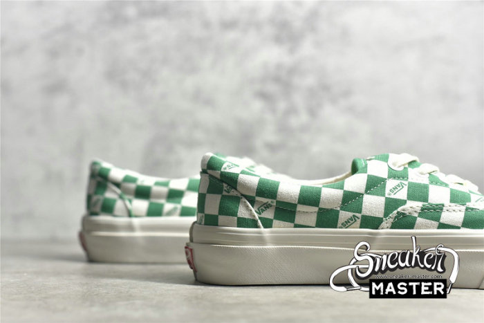 VANS VAULT OG ERA LX CHECKERBOARD LOGO/CADMIUM GREEN VN0A3CXN9TX