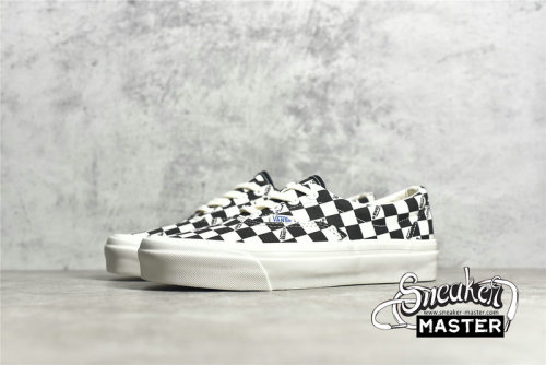 VANS VAULT OG ERA LX CHECKERBOARD LOGO/BLACK/WHITE VN0A3CXN9TB