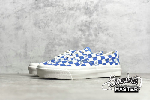 VANS VAULT OG ERA LX CHECKERBOARD LOGO/NAUTICAL BLUE VN0A3CXN9U9
