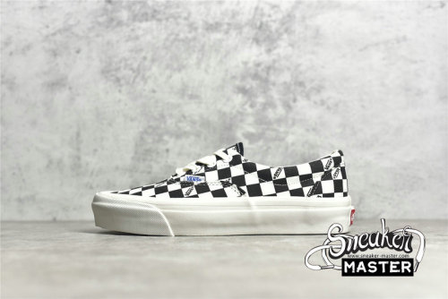 VANS VAULT OG ERA LX CHECKERBOARD LOGO/BLACK/WHITE VN0A3CXN9TB