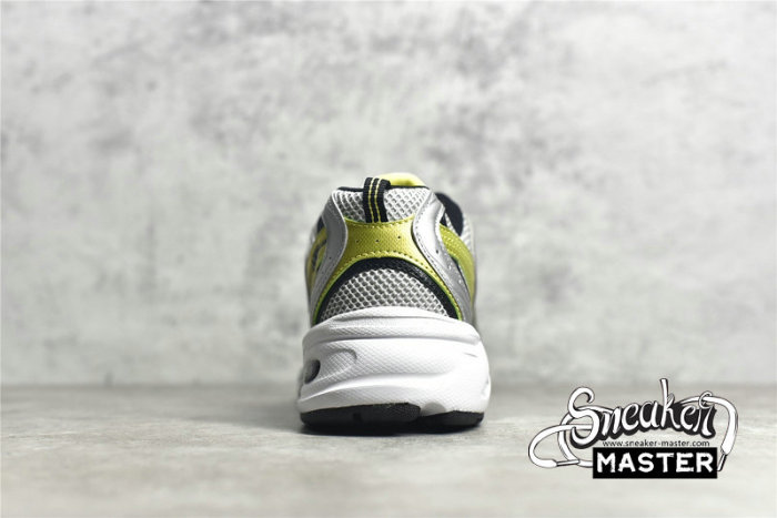 NEW BALANCE 530 RUNNING SHOES WHITE/SILVER/BLUE MR530SC
