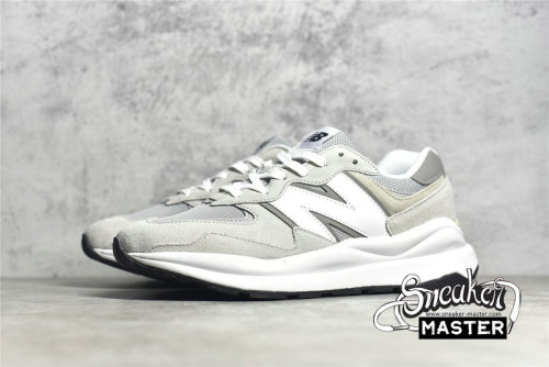 NEW BALANCE 57/40 RUNNING SHOES RAIN CLOUD/WHITE/LIGHT GREY M5740CA