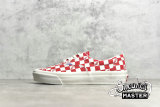 VANS VAUL OG ERA LX CHECKERBOARD LOGO/RACING RED/WHITE VN0A3CXN9V9