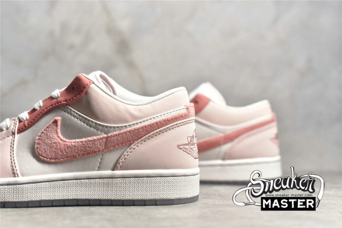 NIKE AIR JORDAN 1 LOW EQUALITY VALENTINES DAY PINK/GREY/WHITE DM5443-666