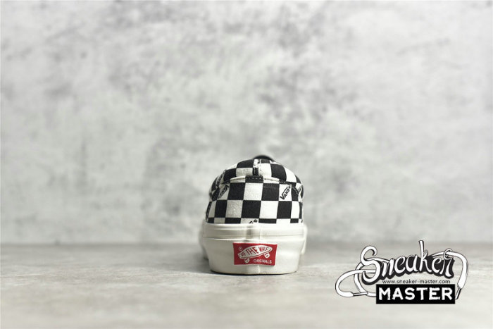 VANS VAULT OG ERA LX CHECKERBOARD LOGO/BLACK/WHITE VN0A3CXN9TB