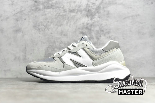 NEW BALANCE 57/40 RUNNING SHOES RAIN CLOUD/WHITE/LIGHT GREY M5740CA