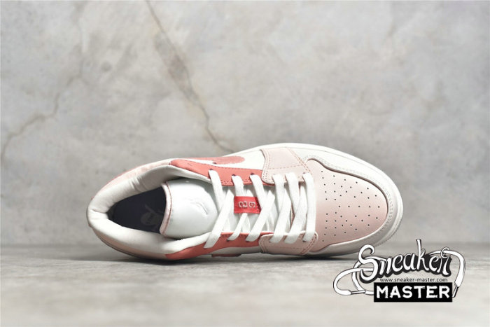NIKE AIR JORDAN 1 LOW EQUALITY VALENTINES DAY PINK/GREY/WHITE DM5443-666