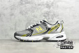 NEW BALANCE 530 RUNNING SHOES WHITE/SILVER/BLUE MR530SC