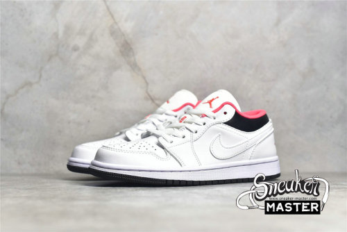 NIKE AIR JORDAN 1 LOW GS CHICAGO HOME WHITE/BLACK/RED 553560-160
