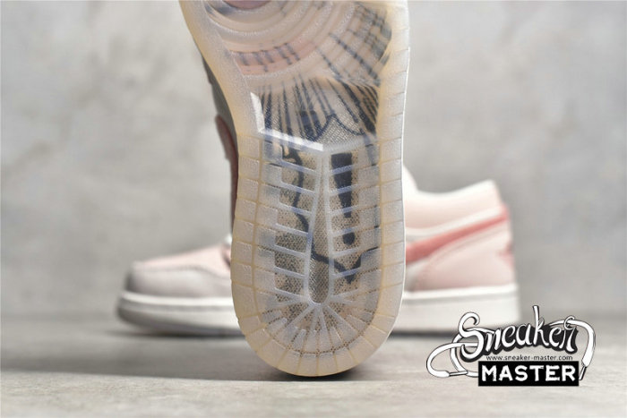 NIKE AIR JORDAN 1 LOW EQUALITY VALENTINES DAY PINK/GREY/WHITE DM5443-666