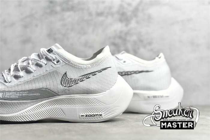 NIKE ZOOMX VAPORFLY NEXT% 2 WHITE/BLACK/METALLIC SILVER CU4123-100