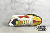 NEW BALANCE RUNNING SHOES WHITE/YELLOW/RED-BLACK XC-72-001