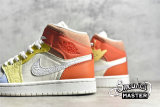 NIKE AIR JORDAN 1 MID TO MY FIRST COACH SAIL/WHITE/LIGHT ZITRON/SUMMIT WHITE/OPTI YELLOW DJ6908-100