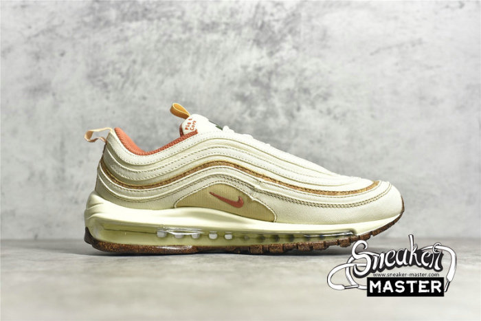 NIKE AIR MAX 97 CORK COCONUT MILK/LITE SIENNA/SESAME DC3986-100