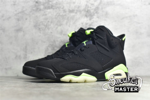 NIKE AIR JORDAN 6 RETRO BLACK/BLACK/ELECTRIC GREEN CT8529-003