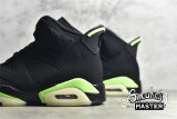 NIKE AIR JORDAN 6 RETRO BLACK/BLACK/ELECTRIC GREEN CT8529-003