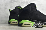 NIKE AIR JORDAN 6 RETRO BLACK/BLACK/ELECTRIC GREEN CT8529-003