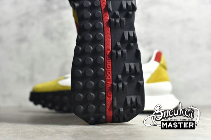 NEW BALANCE RUNNING SHOES WHITE/YELLOW/RED-BLACK XC-72-001