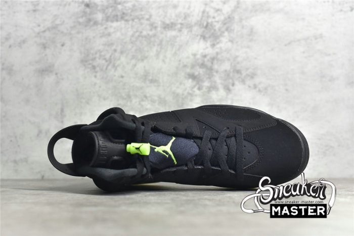 NIKE AIR JORDAN 6 RETRO BLACK/BLACK/ELECTRIC GREEN CT8529-003