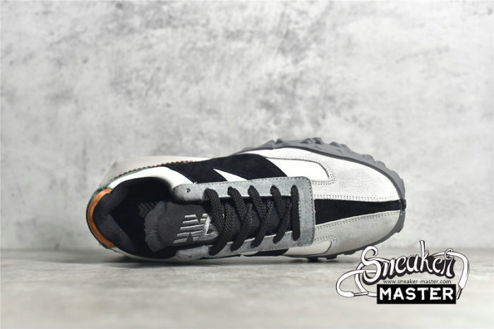 NEW BALANCE RUNNING SHOES WHITE/BLACK/GREEN-ORANGE UXC72CBB