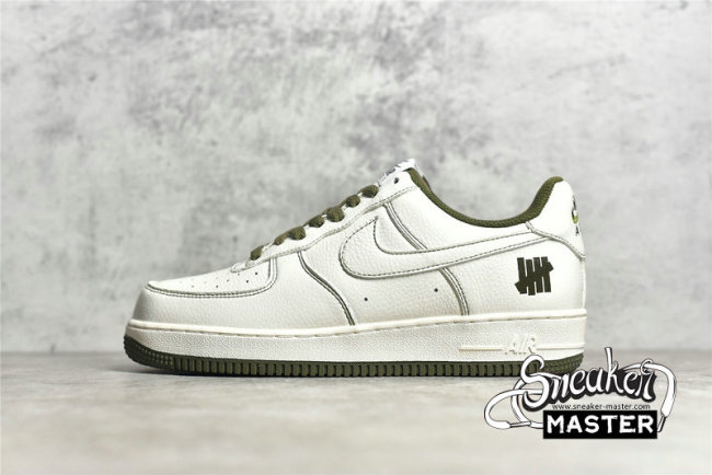 NIKE AIR FORCE 1 LOW 07 WHITE/WHITE/DARK GREEN UN1315-600