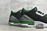 NIKE AIR JORDAN 3 BLACK/PINE GREEN/CEMENT GREY-WHITE CT8532-030