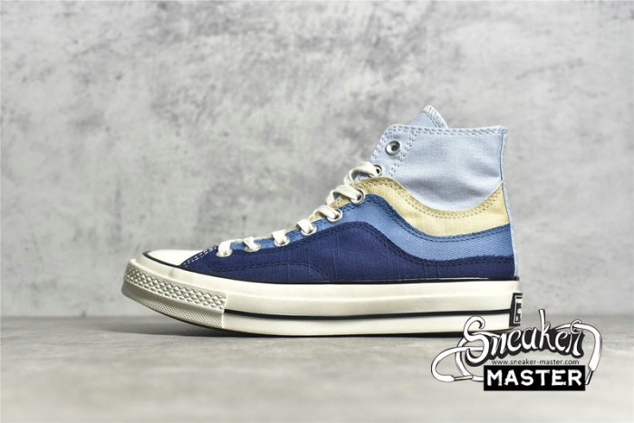 CONVERSE CHUCK TAYLOR ALL STAR 70S HIGH THE GREAT OUTDOORS CHAMBRAY BLUE/CHAMBRAY BLUE/FARRO 170838C