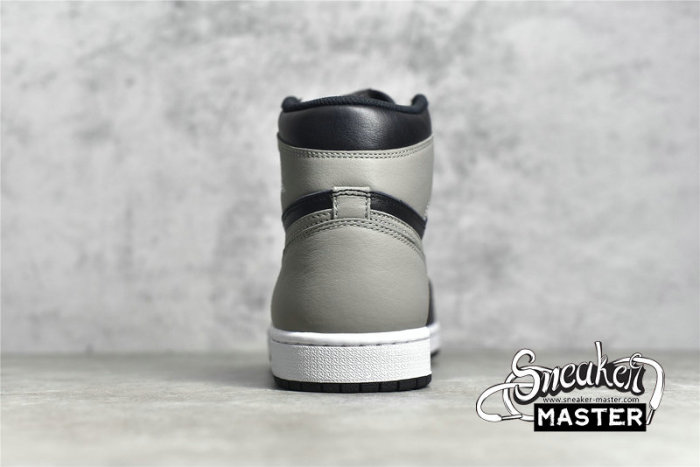 NIKE AIR JORDAN 1 RETRO HIGH OG SHADOW 2018 BLACK/WHITE-MEDIUM GREY 555088-013