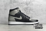 NIKE AIR JORDAN 1 RETRO HIGH OG SHADOW 2018 BLACK/WHITE-MEDIUM GREY 555088-013