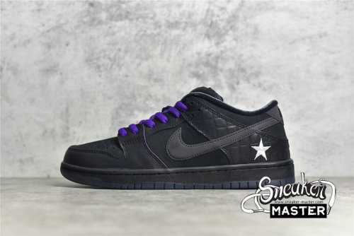 NIKE FAMILIA X SB DUNK LOW FIRST AVENUE BLACK/VOLTAGE PURPLE-WHITE DJ1159-001