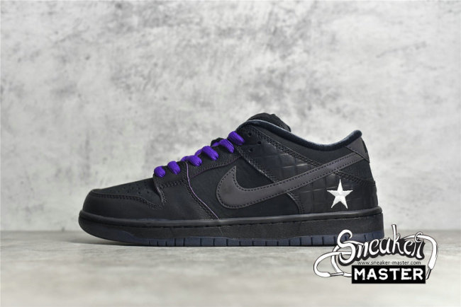 NIKE FAMILIA X SB DUNK LOW FIRST AVENUE BLACK/VOLTAGE PURPLE-WHITE DJ1159-001