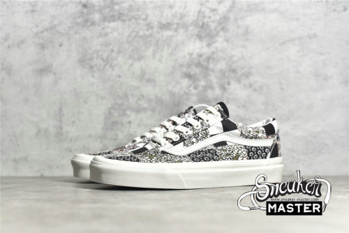 VANS OLD SKOOL PATCHWORK FLORAL BLACK/WHITE/BLACK VN0A38G19FY