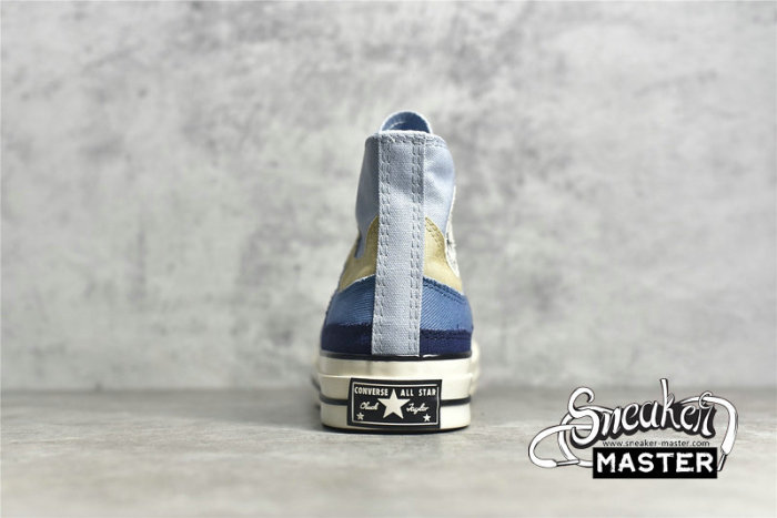 CONVERSE CHUCK TAYLOR ALL STAR 70S HIGH THE GREAT OUTDOORS CHAMBRAY BLUE/CHAMBRAY BLUE/FARRO 170838C