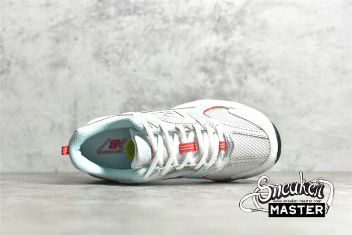 NEW BALANCE 530 RUNNING SHOES WHITE/TURQUOISE/GREY MR530CC1