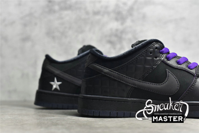 NIKE FAMILIA X SB DUNK LOW FIRST AVENUE BLACK/VOLTAGE PURPLE-WHITE DJ1159-001