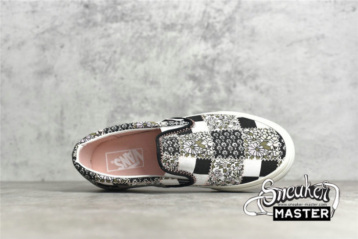 VANS CLASSIC SLIP-ON PATCHWORK FLORAL BLACK/WHITE/BLACK VN0A33TB9FY
