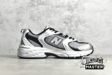 NEW BALANCE 530 RUNNING SHOES SILVER/BLACK/WHITE MR530USX
