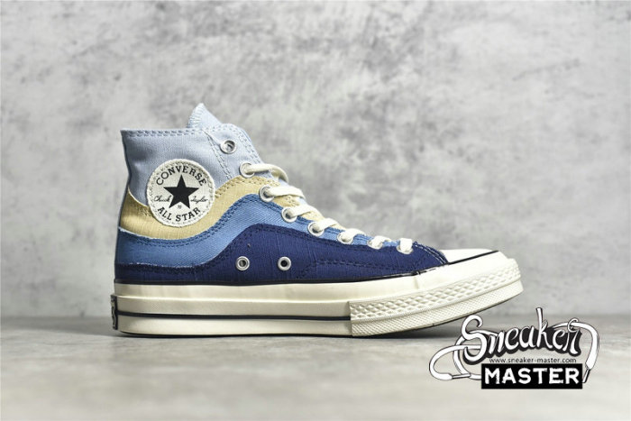 CONVERSE CHUCK TAYLOR ALL STAR 70S HIGH THE GREAT OUTDOORS CHAMBRAY BLUE/CHAMBRAY BLUE/FARRO 170838C