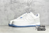 NIKE AIR FORCE 1 LOW 07 LX UV REACTIVE WHITE/BLACK/WHITE/UNIVERSITY BLUE DA8301-100