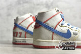 NIKE ISHOD WAIR X MAGNUS WALKER X DUNK HIGH PRO SB URBAN OUTLAW WHITE/LIGHT BLUE/RED DH7683-100