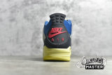 NIKE UNION LA X AIR JORDAN 4 RETRO OFF NOIR/BRIGADE BLUE/DARK SMOKE GREY/LIGHT FUSION RED DC9533-001