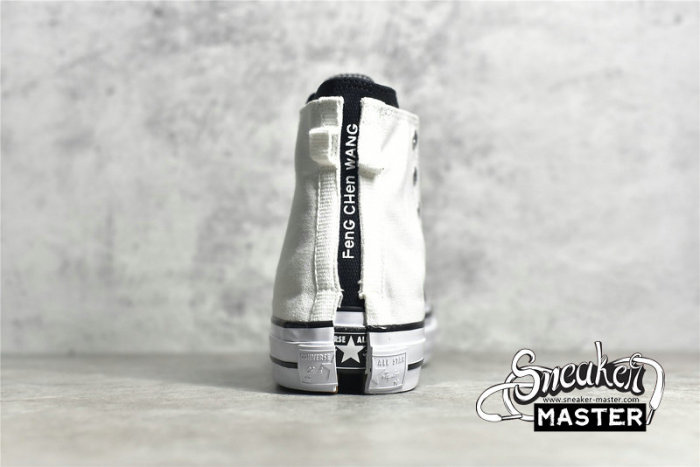 CONVERSE FENG CHEN WANG X CHUCK TAYLOR ALL-STAR 70S HIGH 2-IN-1 NATURAL IVORY/BLACK/EGRET 169839C