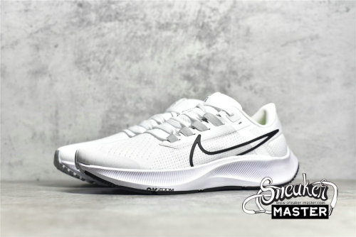 NIKE AIR ZOOM PEGASUS 38 WHITE/PURE PLATINUM/VOLT/BLACK CW7356-100