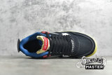 NIKE UNION LA X AIR JORDAN 4 RETRO OFF NOIR/BRIGADE BLUE/DARK SMOKE GREY/LIGHT FUSION RED DC9533-001