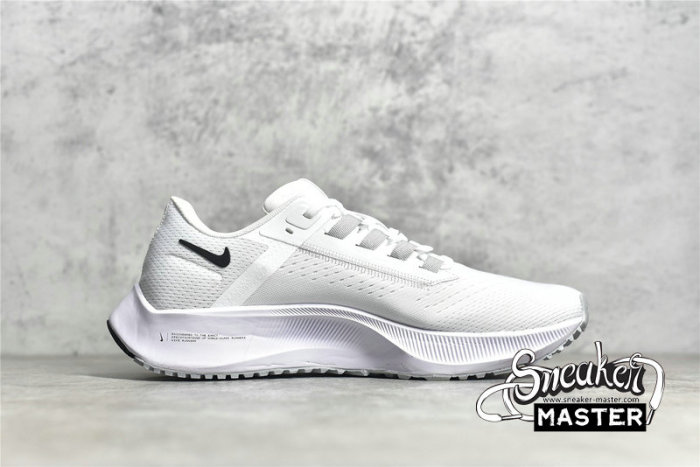 NIKE AIR ZOOM PEGASUS 38 WHITE/PURE PLATINUM/VOLT/BLACK CW7356-100
